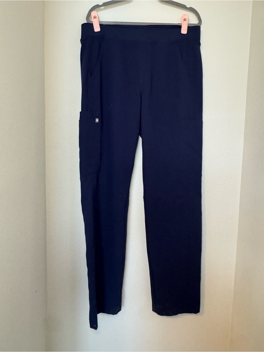 Men's FIGS Technical Collection Axim Cargo Scrub Pant in Navy